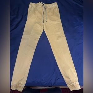 American Eagle Outfitters khaki joggers. Size XS